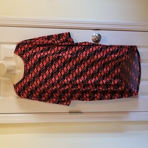 LuLaRoe flamingo ladies top Size XL